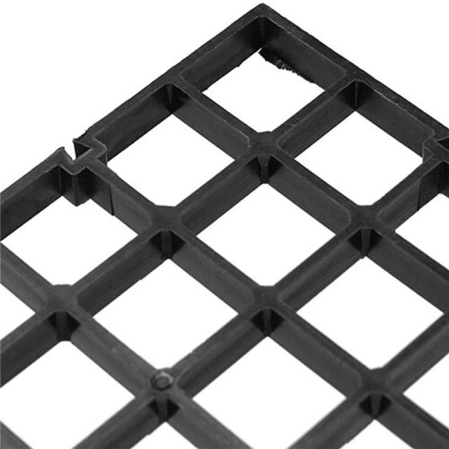 2X Aquarium Divider Tray Plastic Mesh Aquarium Egg Box Light Diffuser, Fish Tank Divider Filter Bottom Isolation 1