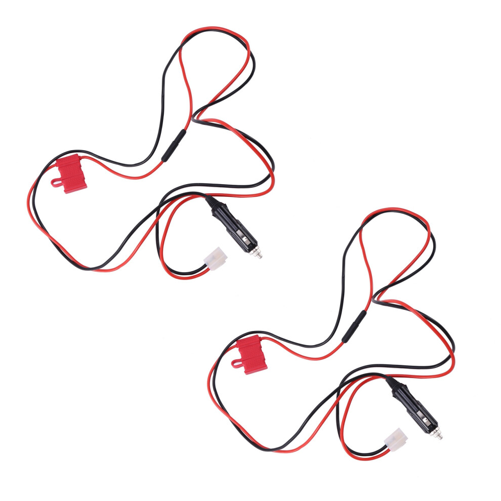 2X 12V Power Cord Cable Cigarette Lighter For Tm-241/261/281 For For Ft-8800R/8900R J6323a 4711146636065