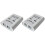 2X IT-Well USB Printer Sharing Device, 2 in 1 Out Printer Sharing Device, 2-Port Manual Kvm Switching Splitter Hub White 2