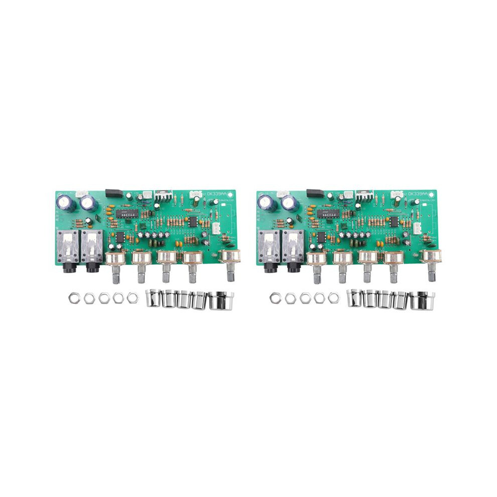 2X Digital Microphone Amplifier Tone Board Pt2399 Karaoke Reverb Preamplifier Board Dual Ac12-15V 4713319033794