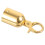 4St Multifunctionele Gouden Rope Hooks En Eindkappen Van Aluminium 3