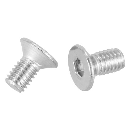 M3 x 6mm Hex Socket Countersunk Flat  Screw Bolts 100Pcs 2