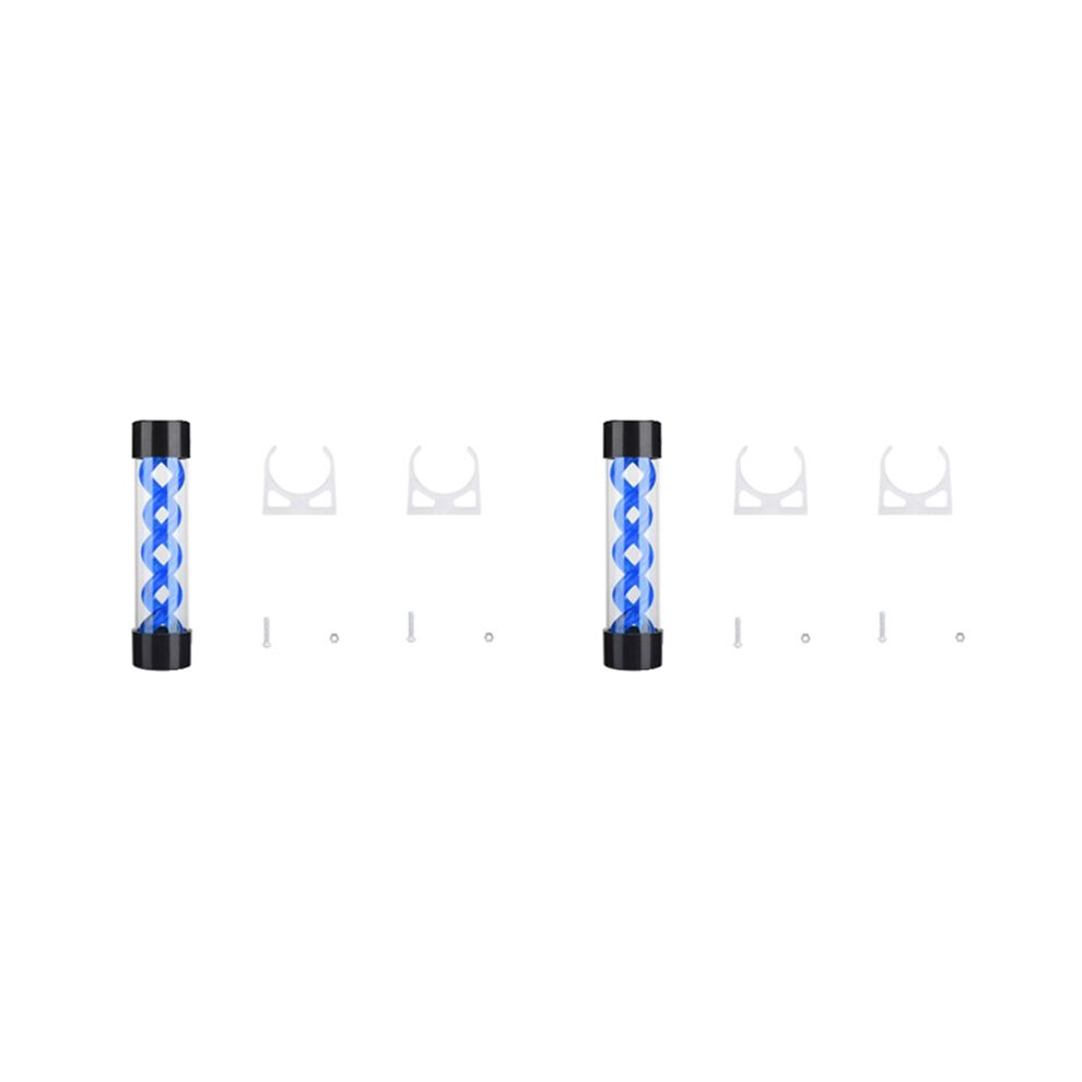 2Pcs 200Mm Water Cooling Pc Water Tank Computer Water Cooling Tank With G1/4 Thread For Pc Computer Cooler() 6032125403828
