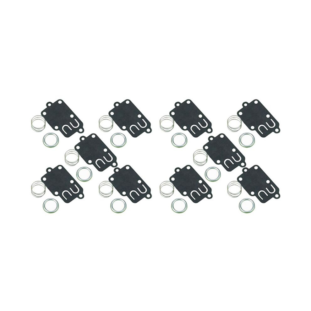 10Set Carburetor Diaphragm For Briggs Stratton 270026 502 Metering Parts Attach Gasket Diaphragm Repair Carburetor Parts 4713633441220