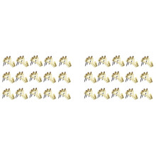 30Pack 100 Lbs Picture Frame Hangers Hooks with Nails Picture Hanging Hooks Heavy Mirror Hanging Kit