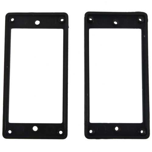 4Pcs Flat Humbucker Pickup Mounting Ring Frame ABS for Electric Guitar 1