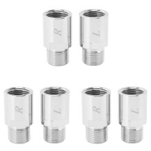 6X Mountain Road Bicycle Pedal Lock Extension Shaft Pedal Extension Extension Steel Shaft Pedal Extender