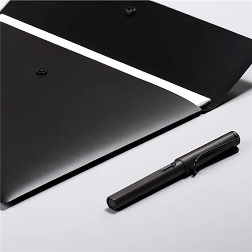 10 Folder Folder Pocket Gram Plastic Envelope Flat File Letter Organizer with Snap Closure A4 Letter Size 2