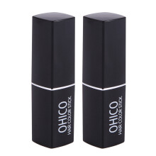 Ohico 2X Estratti Vegetali Naturali Forma di Rossetto Tinta per Capelli Penna Che Ricopre Capelli Usa E Getta Bastone per Capelli di Bellezza