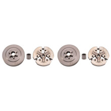 2set 3/8 Clutch Drum & Clutch & Needle Bearing Fit for Chinese Chainsaw 3800