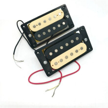 4 Pièces Micros de Guitare électrique 50/52 Micros de Guitare électrique à Double Bobine Humbucker Face Zèbre