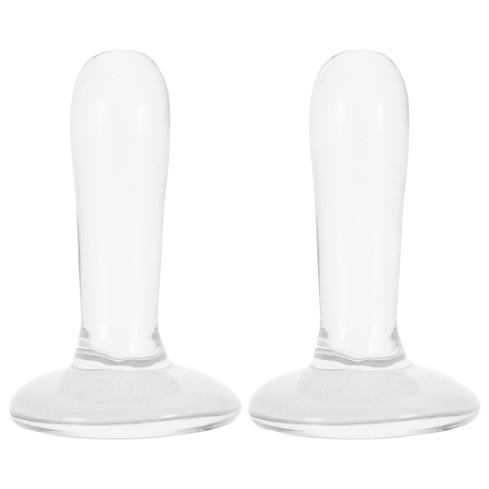 2Pcs Clear Glass Paint Muller For Mineral Pigment Grinding And Mixing 3603603419841