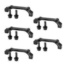 5X Disco Adattatore di Montaggio Pinza Freno Anteriore / Post Anteriore 180mm Posteriore 160mm per   Mtb