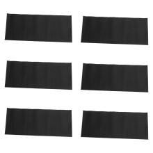 6X Wasser Roller Rutschfester Meeres Boden Synthetische Eva Schaum Platte 37X92cm Jet-Ski Schwarz Surfbrett Matte Wasserfahrzeug Ski Beleg