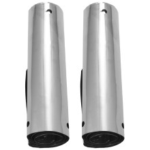 2X Pure Titanium Camping Stove Wind Shield Camping Stove Wind Screen Outdoor Gas Stove Windproof Windshield 15cm