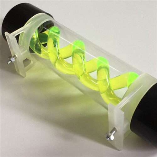 2pcs 200mm Water Cooling PC Water Tank Computer Water Cooling Tank with G1/4 Thread for PC Computer Cooler(Green) 2