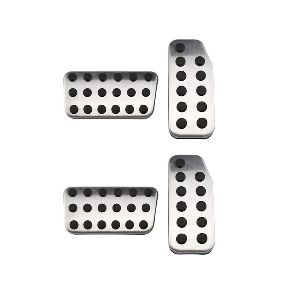 2X Car Pedals Gas Brake Clutch Accelerator Pedal Pad Plate Cover For City 2013 - 2020 Vezel Hrv Hr-V 2015-2020(At) 6032210670555