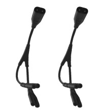 2X IEC320 C8 Una 2X C7 Y Cable de Alimentación de CA Dividido, IEC Figura 8 Macho Una 2 Hembras 1 En 2 Cables de Alimentación de CA