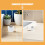 Tappo Scarico Bagno Bianco Resistente Per Lavandino 7