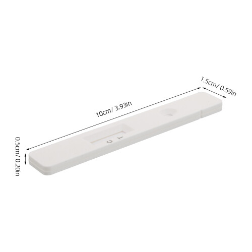 1Set Test Animali Strisce ABS Bianco Rilevamento Rapido 1