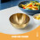2Pz Ciotole Metallo Design Per Frutta Noodle 7