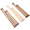 36Pz Aste in E Legno Per Appendere Arazzi DIY Per Casa 1
