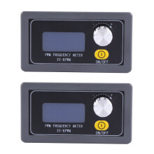 2X Display LCD Generatore di Segnale Ad Onda Quadra Regolabile Un Ciclo di Frequenza PWM 1HZ-150KHZ