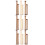 36Pz Aste in E Legno Per Appendere Arazzi DIY Per Casa 4