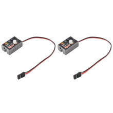 2X Gyro Gyroscope for WPL D12 1/10 RC Car Drift Racing Car Steering Output Integrated Compact Light-Weight Design