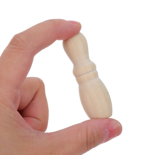 20Pz Pomelli Sospesi in Legno Per Tende E Persiane 2