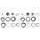 2X Full Speed Ahead Hammer Threadless Heavy Duty Bicycle Headset 44MM 1