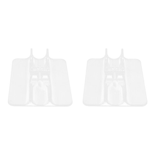 2Paia Espositore Transparente PVC Per Roller E Pattini Da Bambino