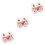 3Paia Scarpe Prehobblers Rosa Per Calde E Facili Indossare 5