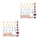 4Set Figurine E Pirati in Dettagliata Per Bambini 8