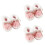 3Paia Scarpe Prehobblers Rosa Per Calde E Facili Indossare 6