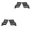 2X Car Dash Board R+L Side Air Vent Speaker Grill Cover for   W210 E-CLASS E320 E430 E55 1996-2002 1