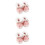 3Paia Scarpe Prehobblers Rosa Per Calde E Facili Indossare 8