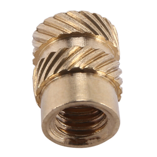 200Pcs M3 Thread Knurled Brass Threaded Heat Set Heat Resistant Insert Embedment Nut for 3D Printer 2