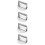 4St Rvs Burgerpers Non-Stick Patty Maker Voor Thuis 8