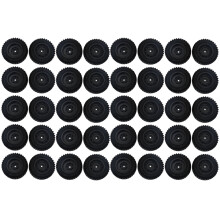 40Pcs Rubber Wheel Tire Tyre Set for MN86 1/12 RC Car DIY Upgrade Spare Parts Accessories