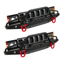 2X dla WPL C14 C24 C24-1 1/16 RC Car Upgrade Parts Przedni Zderzak Przednia Krata Akcesoria Zamienne