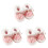 3Paia Scarpe Prehobblers Rosa Per Calde E Facili Indossare 2