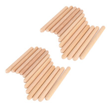 12 Pares de Madeira Claves Musical Percussion Instrument Rhythm Sticks Percussion Rhythm Sticks Brinquedo Musical Infantil