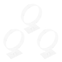 3X Akrylowy Uchwyt na PałąK, Akcesoria do WłosóW, Stojak na PałąK, Przezroczysty Uchwyt na BiżUterię