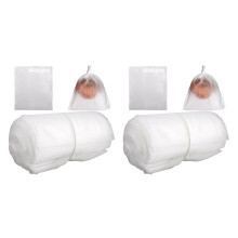 200PCS Garden Plant Fruit Cover Protect Net Mesh Bag Against Insect Bird Pest