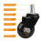 Rodas de RodíZio de Cadeira de SubstituiçãO de 10 Unidades de 2 Polegadas, Rodas para ServiçOs Pesados com Haste Plug-In 7/16 X 7/8 Polegadas, 3