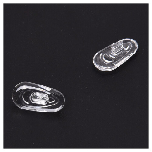 75 Pairs Silicone Eyeglass Nose Pads Oval Push 1