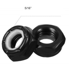 112 Pieces Skateboard Truck Hardware Kit Includes Spacers, Axle Nuts and Speed Rings for Skateboard and Longboard