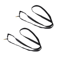 2X Bike Bicycle Schrader Valve Black Rubber Inner Tube 700 x 25/32C