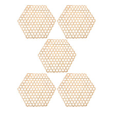 5Szt Żółte Bambusowe Ciężarki Do Fermentacji Warzyw Do Domu